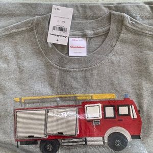 Hanna Andersson NWT boys Long sleeve tshirt w/flaps Sz 10 (140). Smoke free home